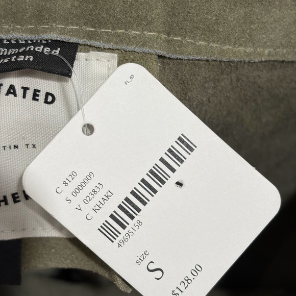 NWT Free People Suede Mini Skirt - Picture 6 of 6